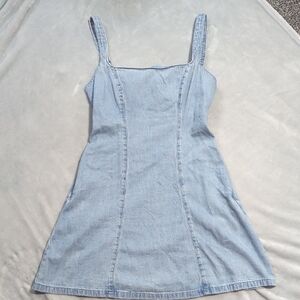 Hollister Light Blue Mini Dress